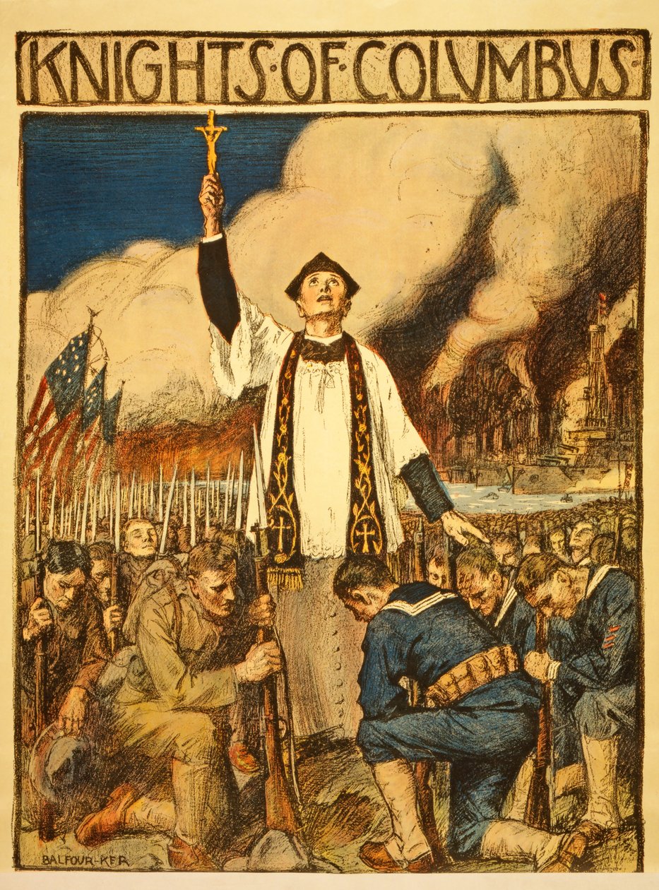 Knights of Columbus, publicerad 1917 av William Balfour Kerr