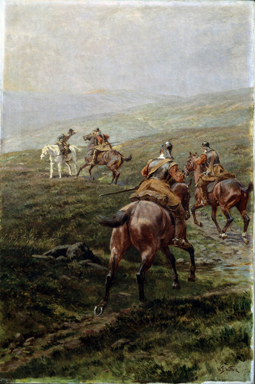 Nyheter, c.1910 av William Barnes Wollen