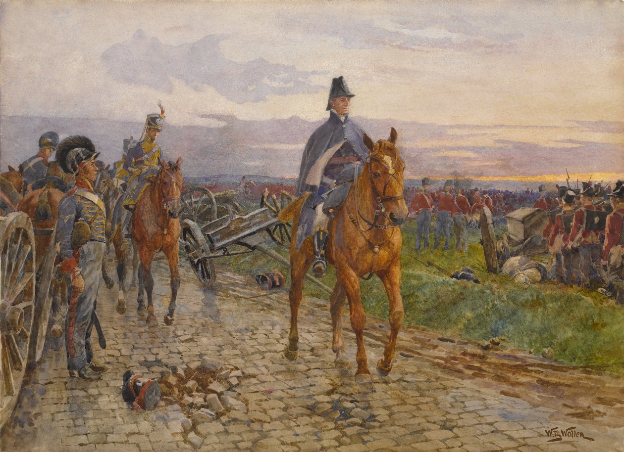 Wellington i Waterloo, 1815 av William Barnes Wollen