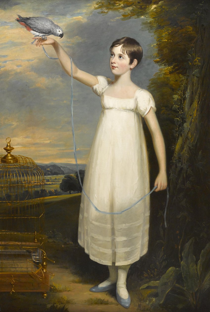 Ett porträtt av Ellen Smith från Nottingham av William Beechey