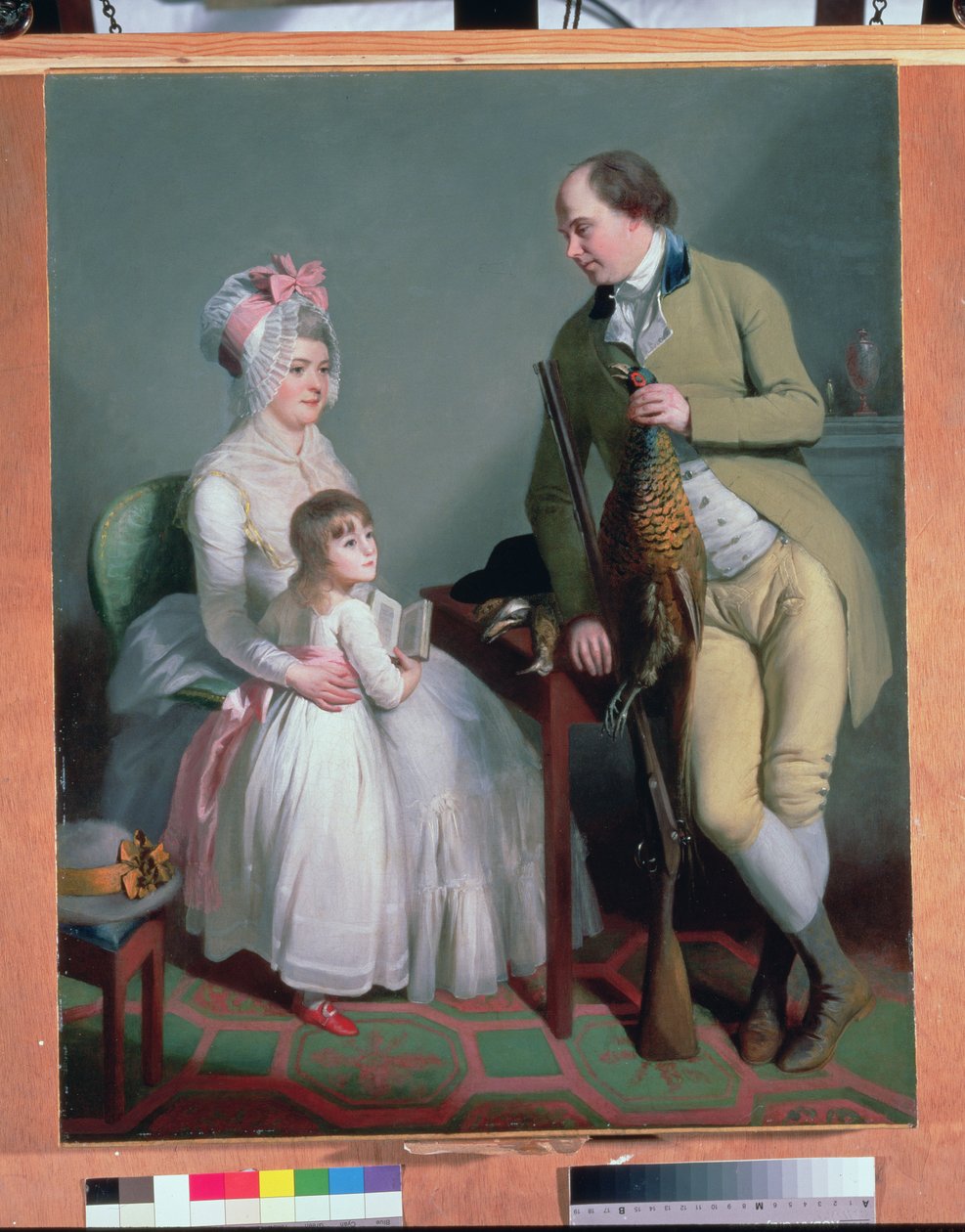 Herr och fru Custance av Norwich och deras dotter Frances, ca 1786 av William Beechey
