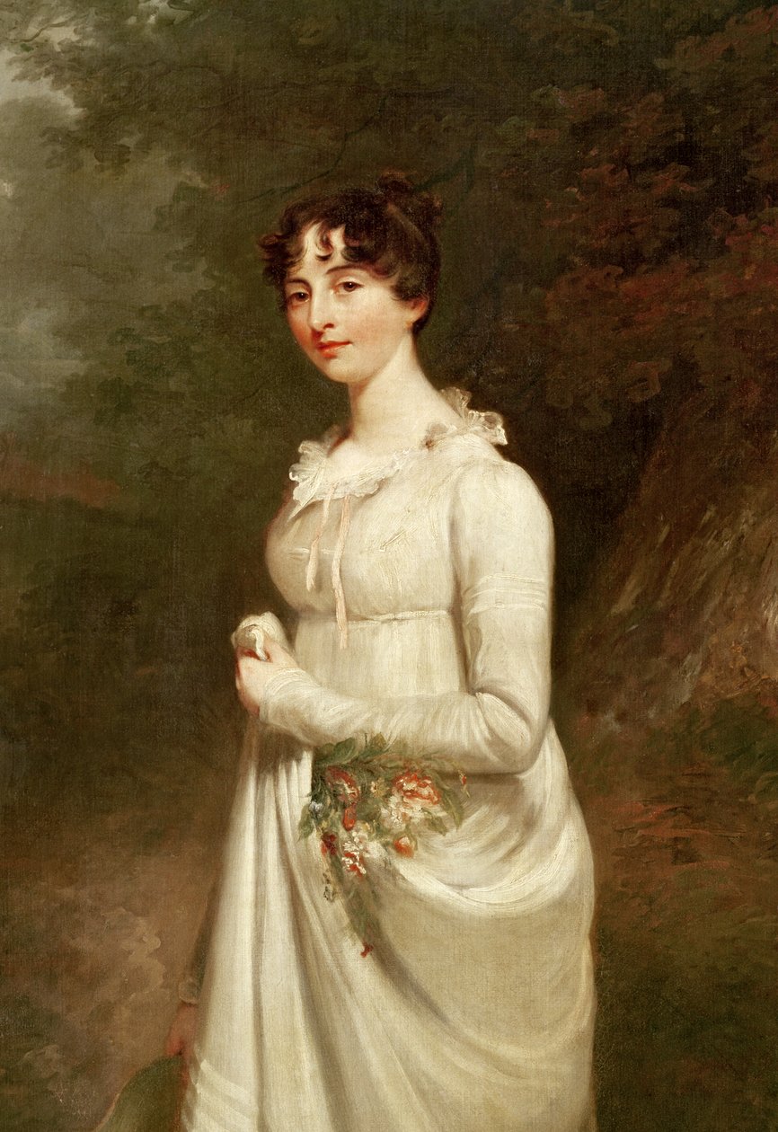 Porträtt av Marcia. B. Fox (uppgift om 272237) av William Beechey