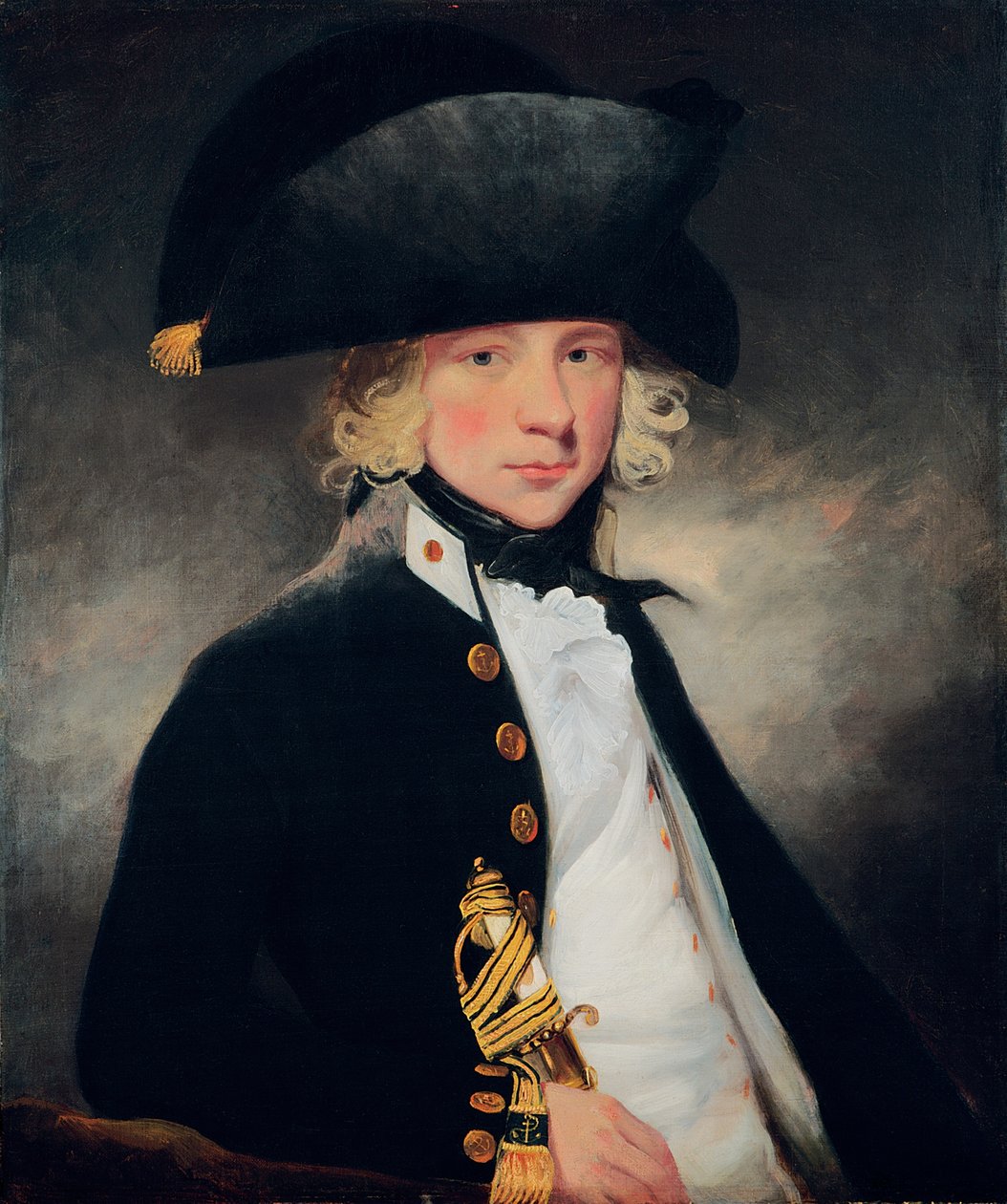 Porträtt av en ung midskeppsman, ca 1796 av William Beechey