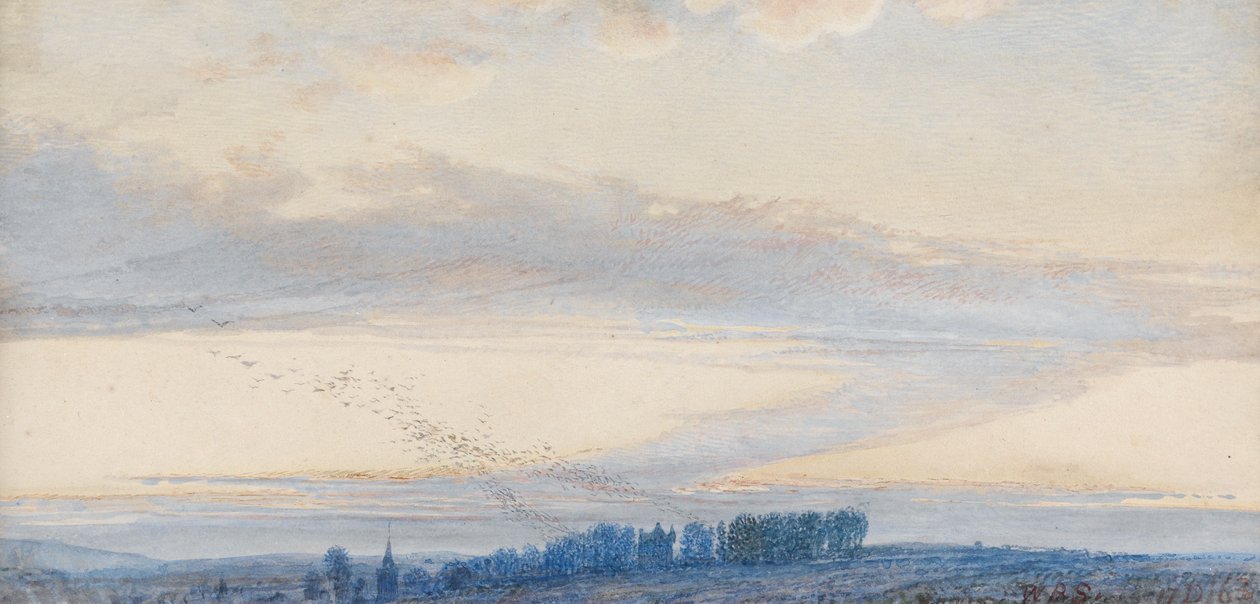 Penkill Castle, Skymning, 1863 av William Bell Scott
