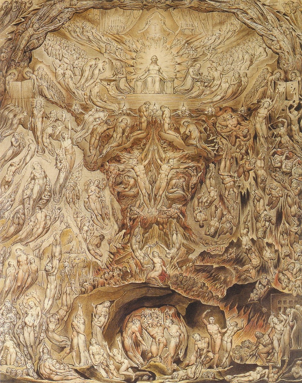 A Vision of the Last Judgment av William Blake