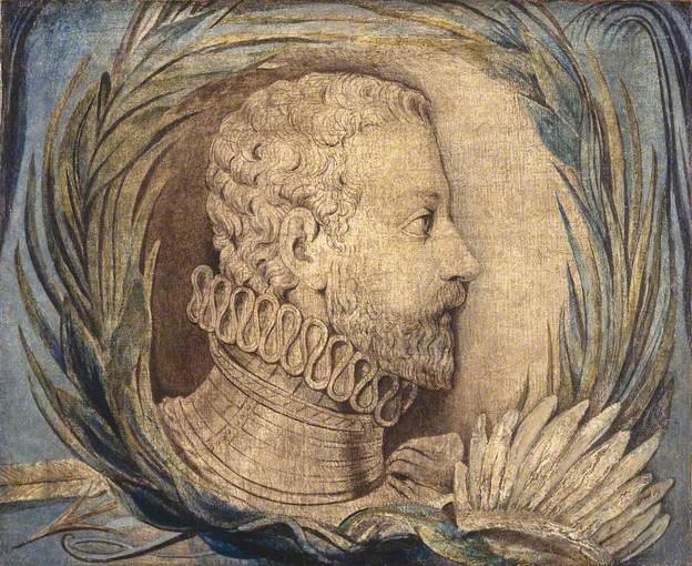 Alonso de Ercilla y Zúñiga av William Blake