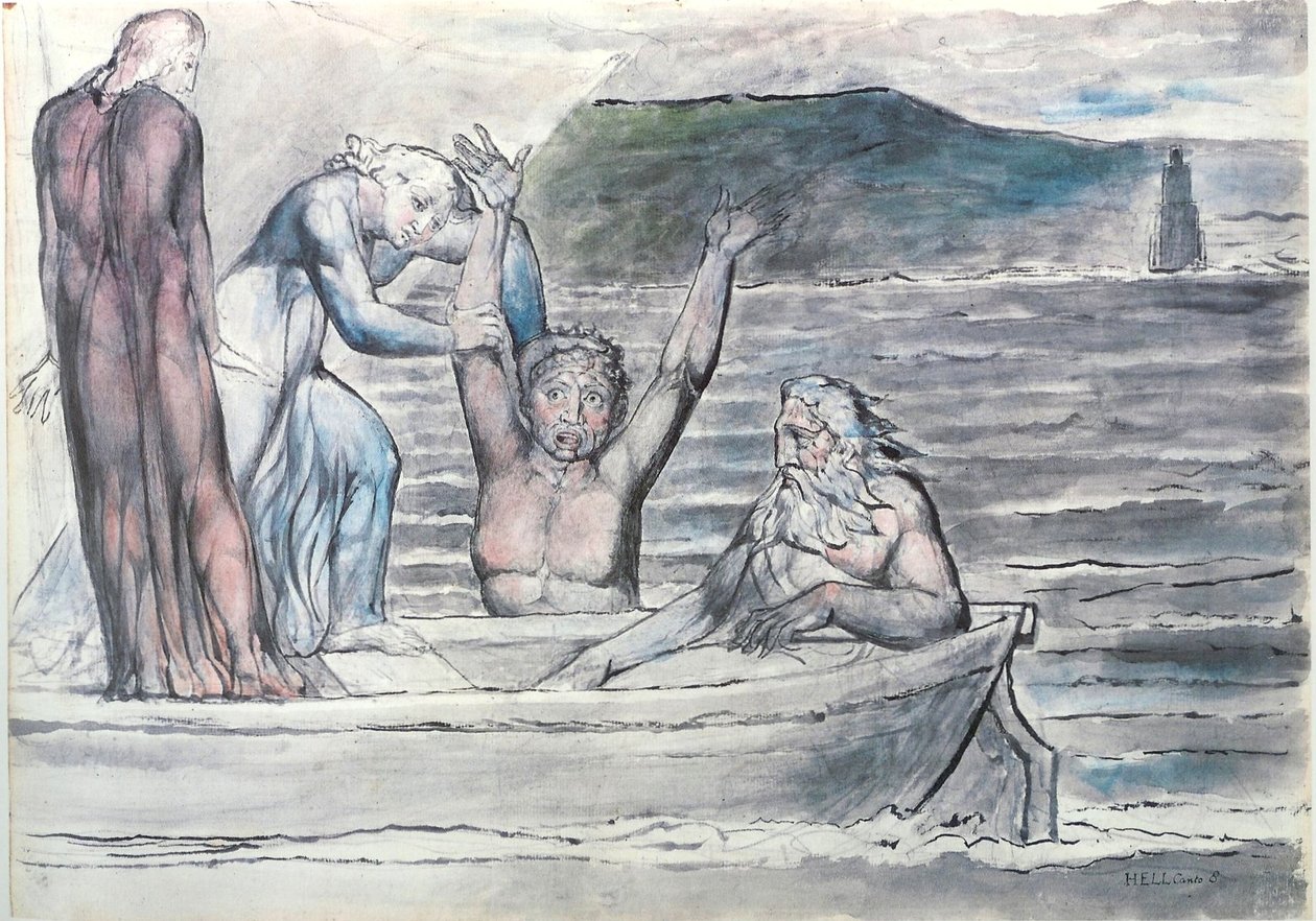 Dante Hell  av William Blake