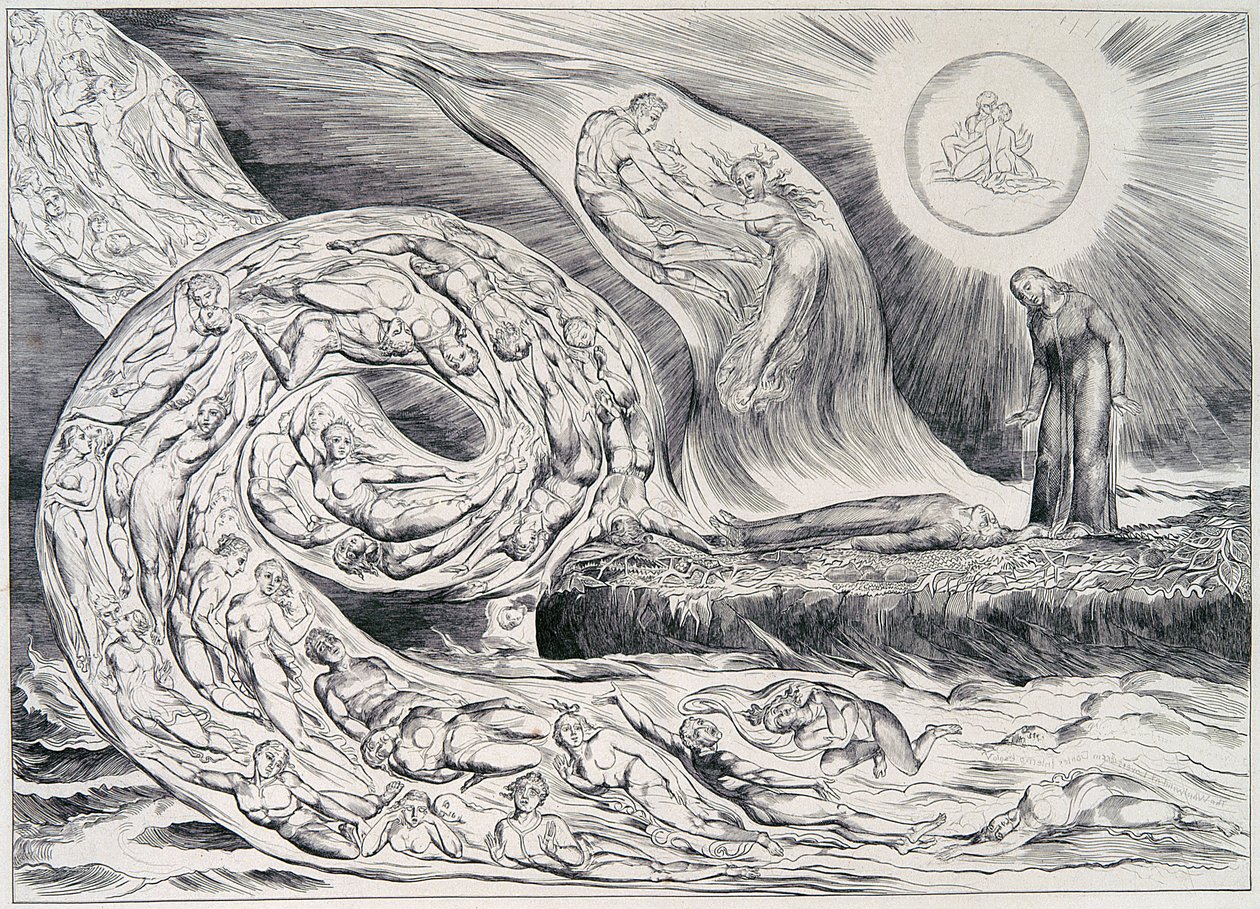 Illustrations of Dante av William Blake