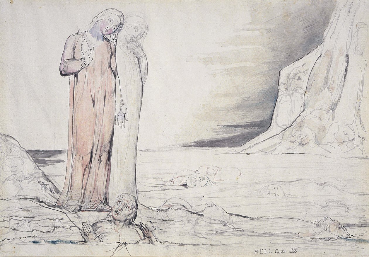 Illustrations to Dantes Divine  av William Blake