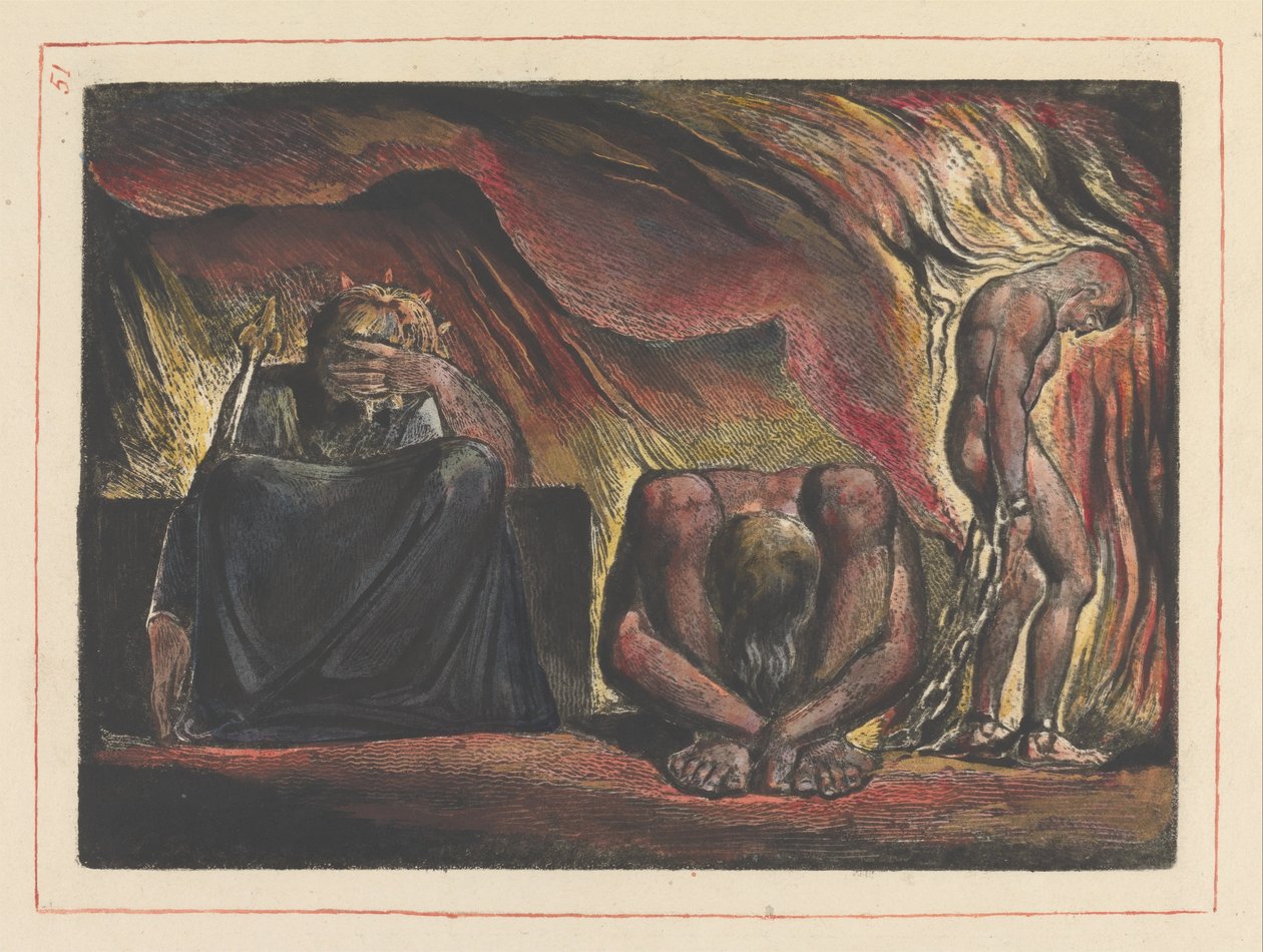 Jerusalem, tallrik 51 av William Blake