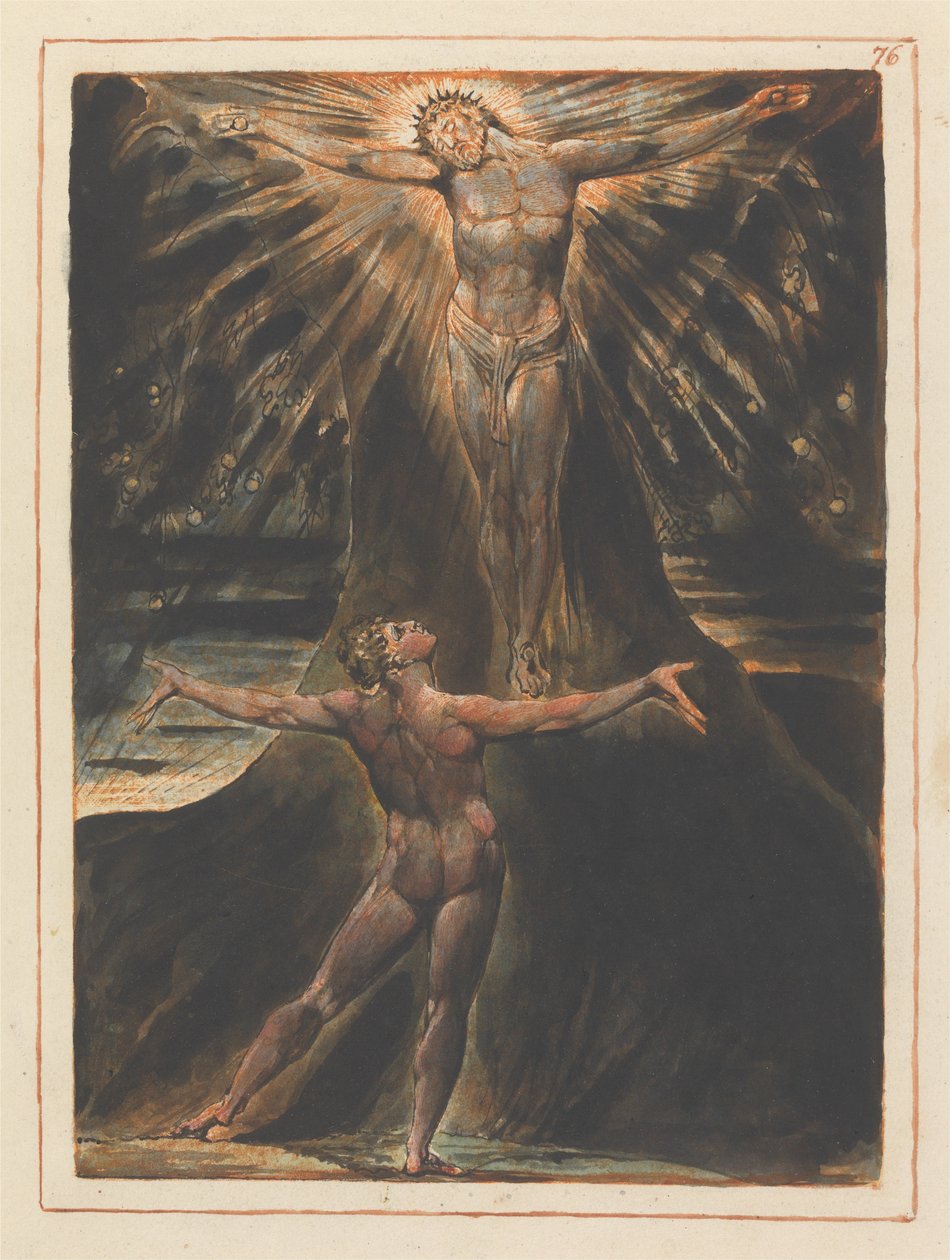 Jerusalem, tallrik 76 av William Blake