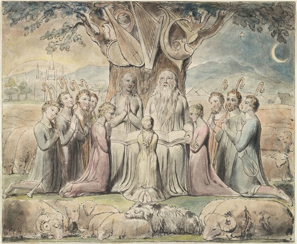 Jobs Evil Dreams  av William Blake