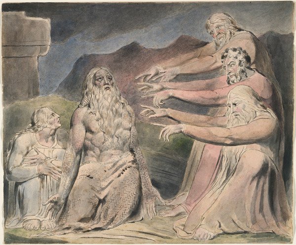 Jobs Evil Dreams  av William Blake