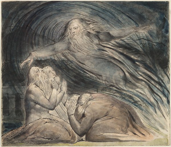 Jobs Evil Dreams  av William Blake