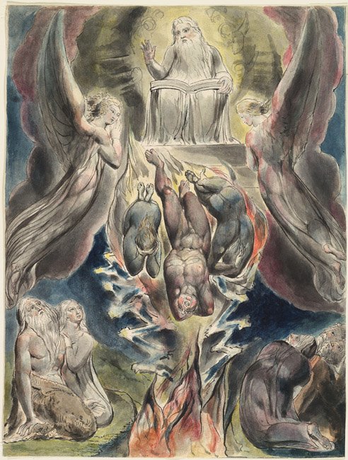 Jobs Evil Dreams  av William Blake