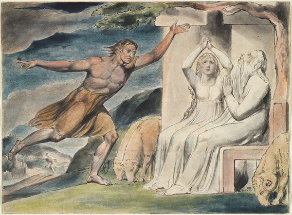 Jobs Evil Dreams  av William Blake