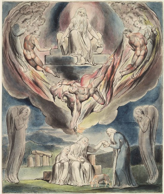 Jobs Evil Dreams  av William Blake