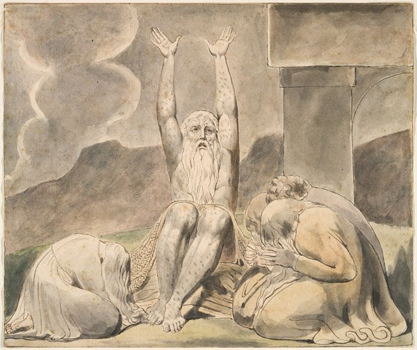 Jobs Evil Dreams  av William Blake