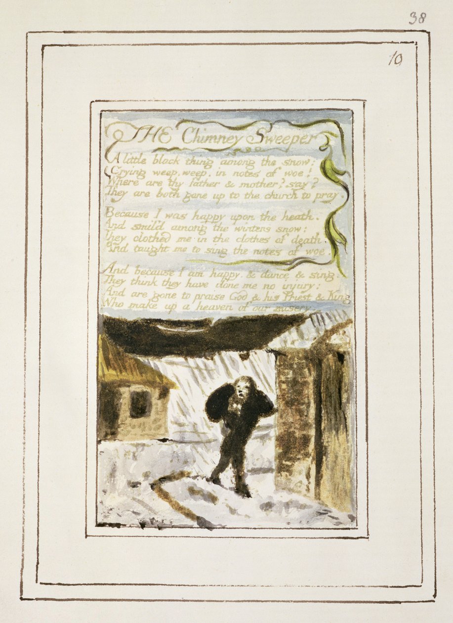 P.124-1950.pt38 Skorstensfejaren: skylt 38 från 