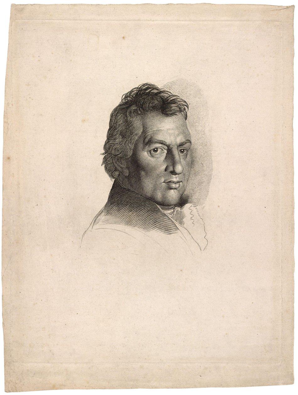 Porträtt av Wilson Lowry av William Blake