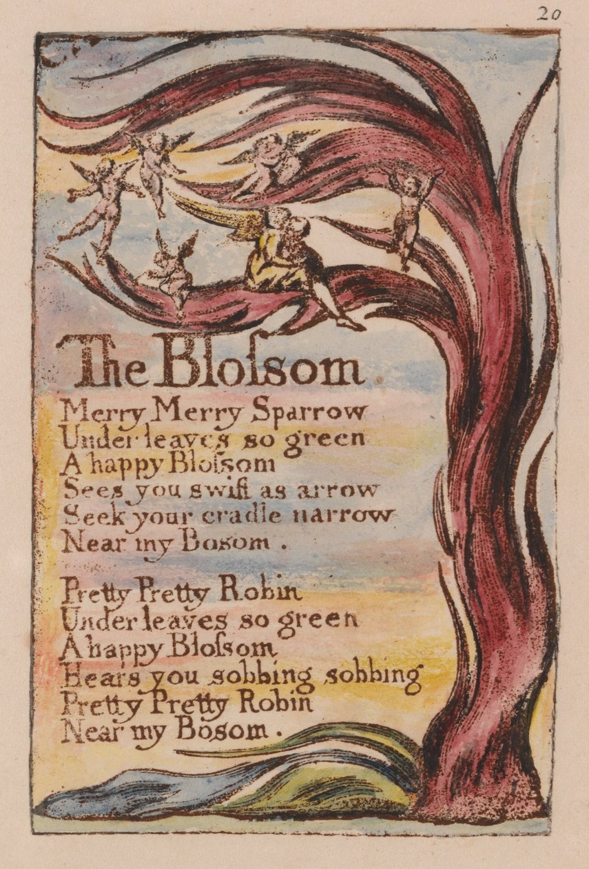 Songs of Innocence and of Experience, tallrik 20, av William Blake
