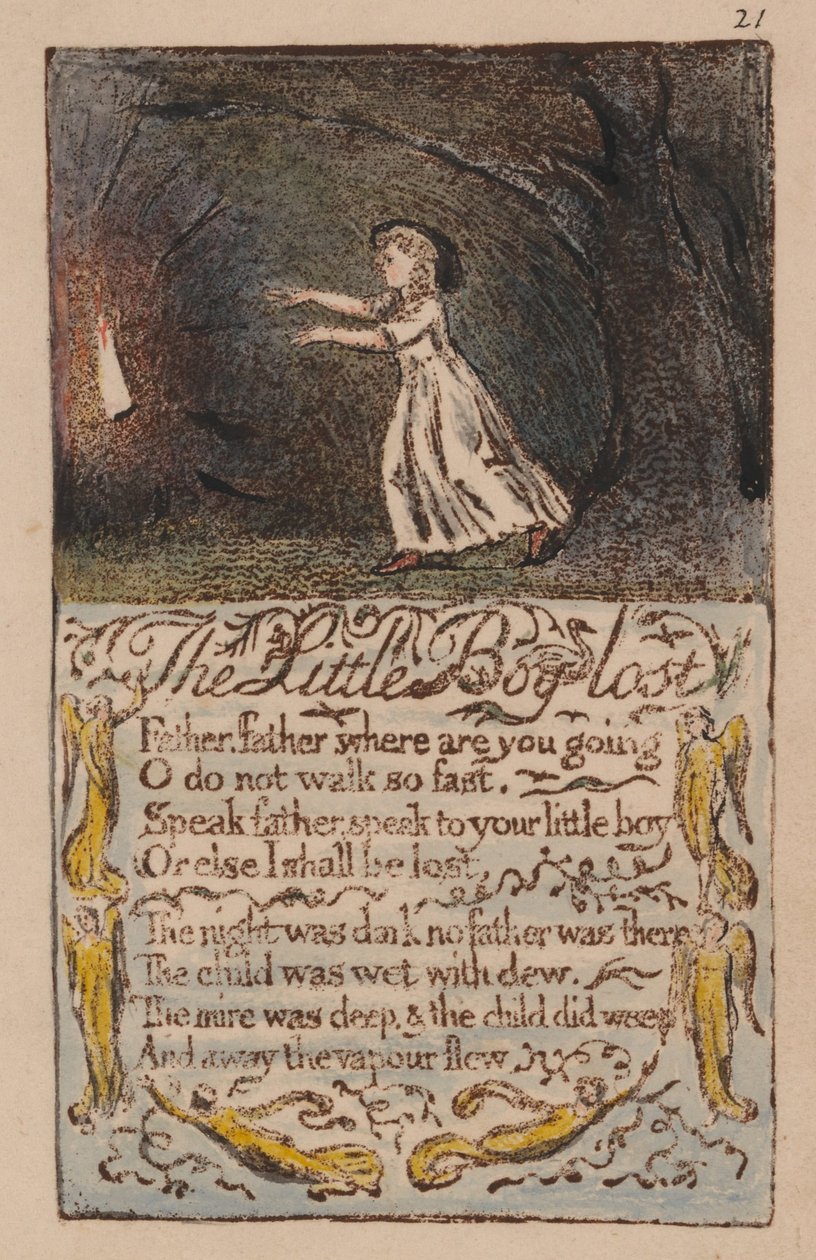Songs of Innocence and of Experience, tallrik 21, av William Blake