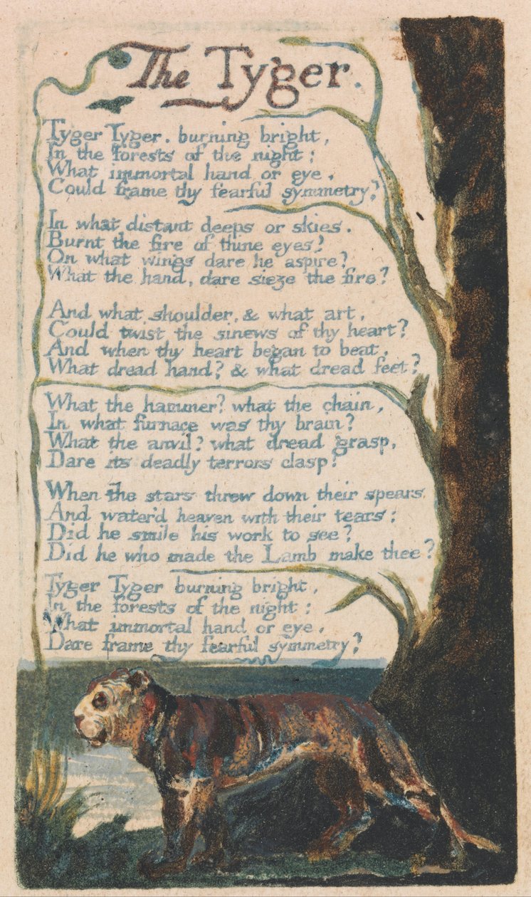 Songs of Innocence and of Experience, tallrik 42, av William Blake