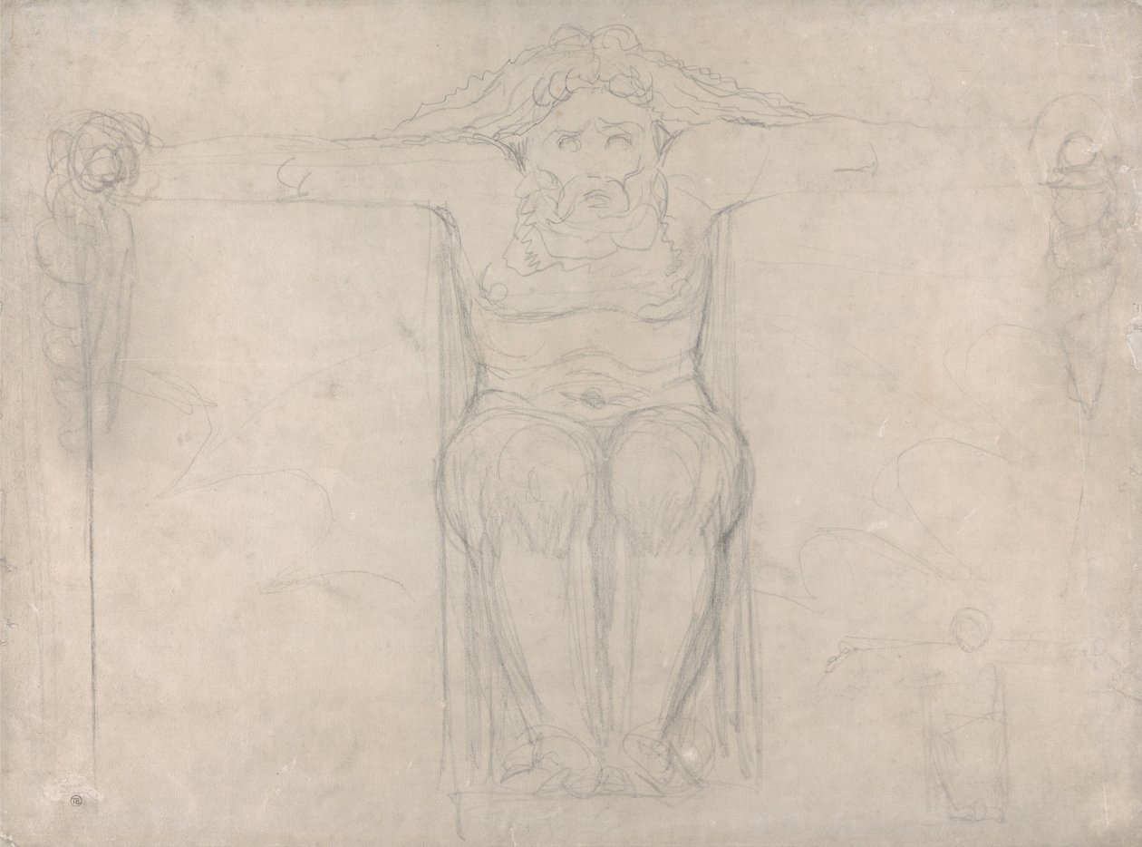 Studera för en förstörande gudom av William Blake