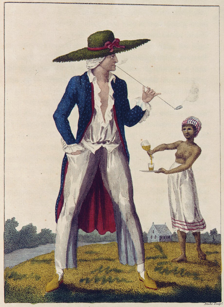 Surinam Planter in his Morning Dress av William Blake