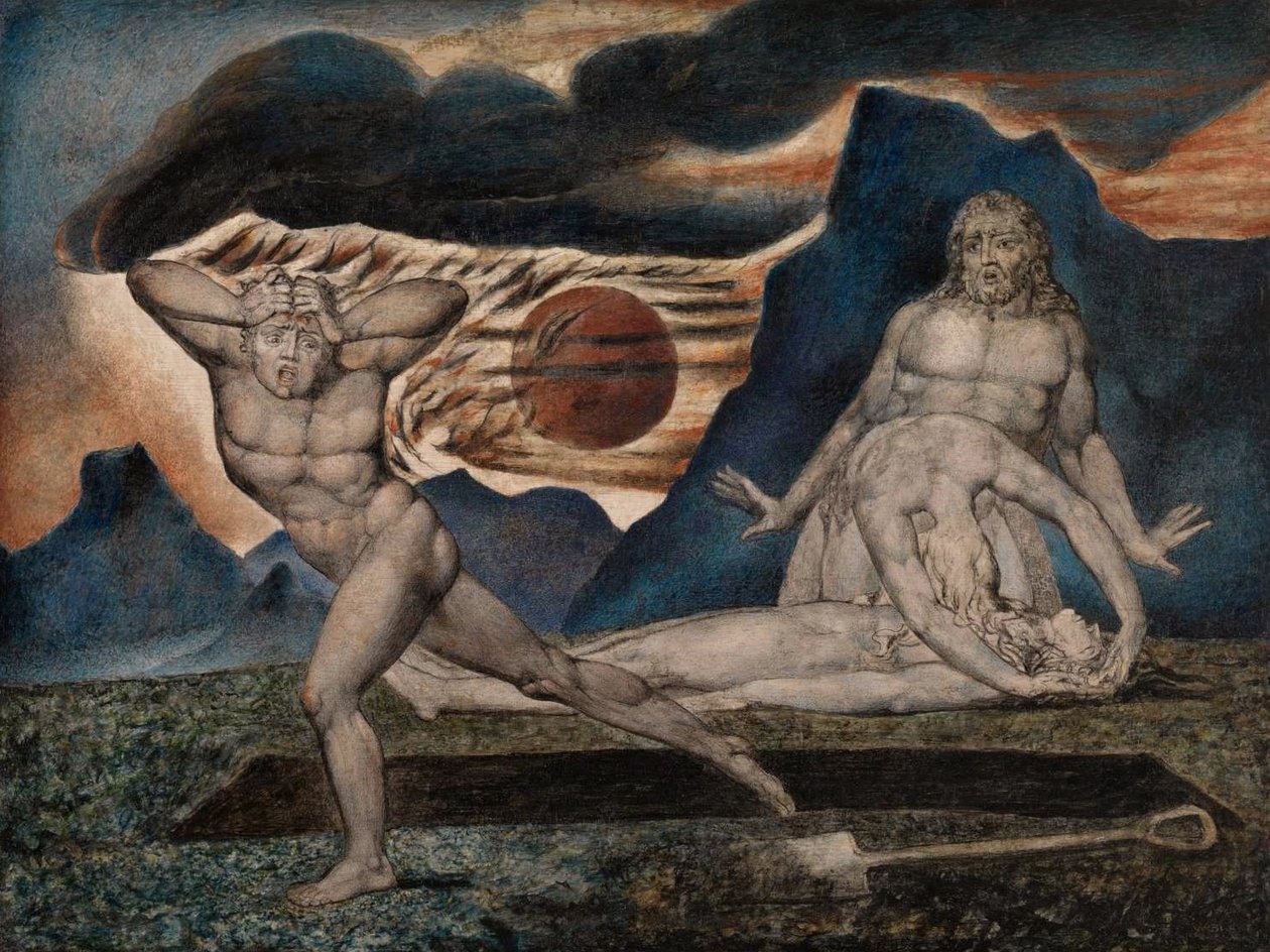 The Body of Abel Found  av William Blake
