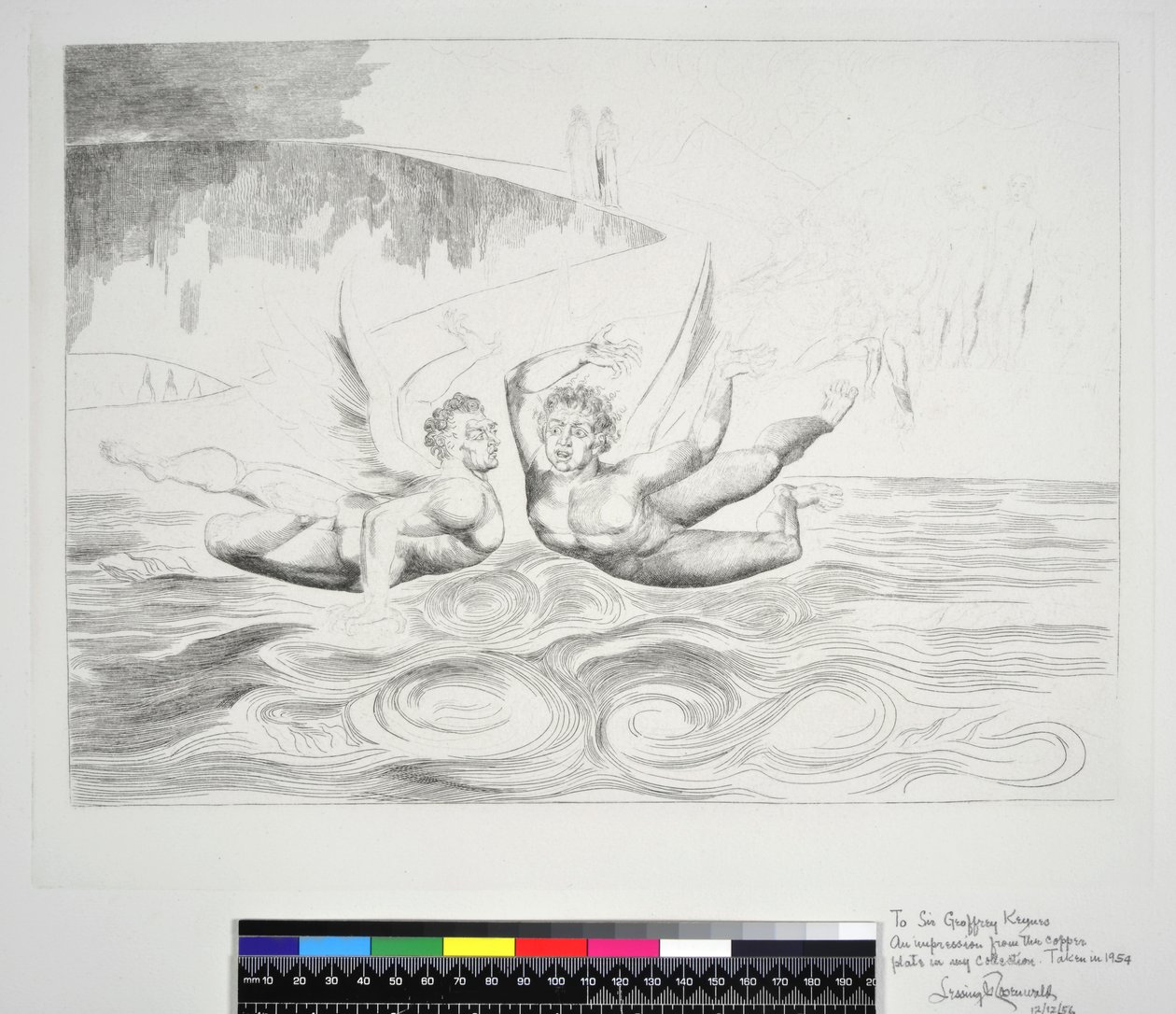 The Circle of the Corrupt Officials: The Devils Mauling each Other, Canto XXII, illustration till 