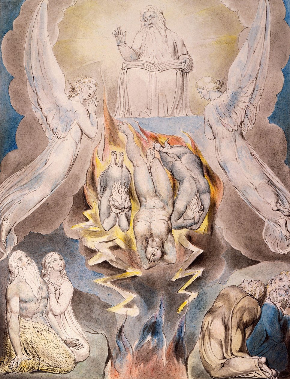 The Fall of Satan av William Blake