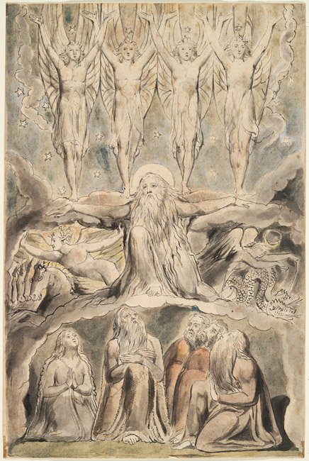 The Linnell Set av William Blake
