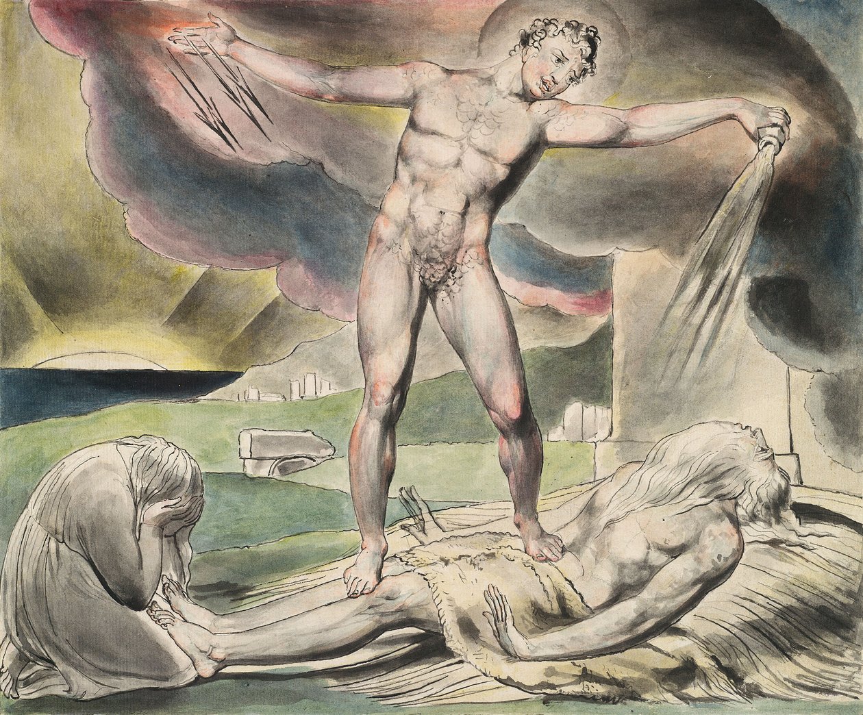The Linnell Set av William Blake