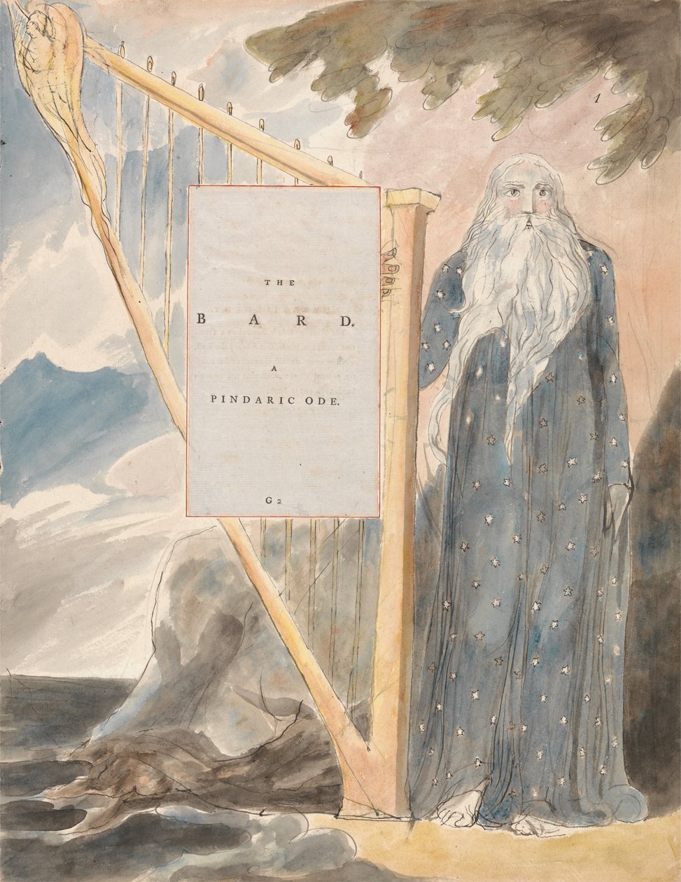 Thomas Greys dikter, design 53, av William Blake