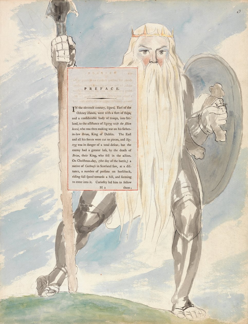 Thomas Greys dikter, design 69, av William Blake