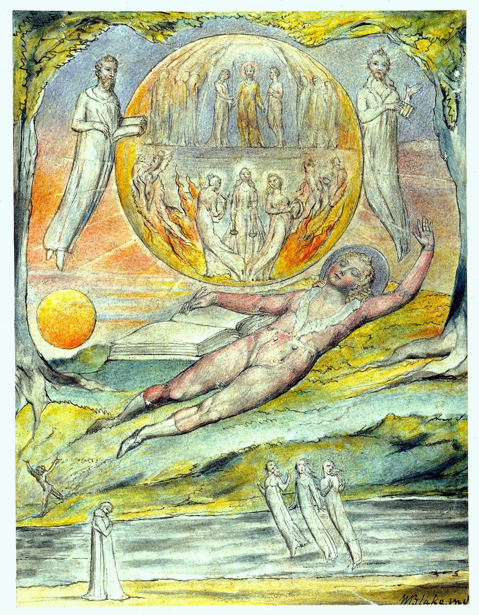 De unga poeternas dröm av William Blake