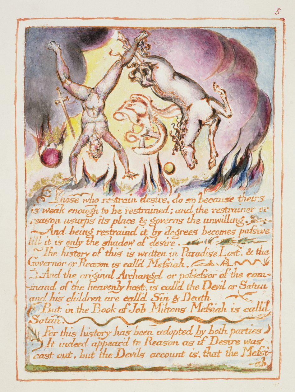De som hämmar begäret..., illustration och text från 