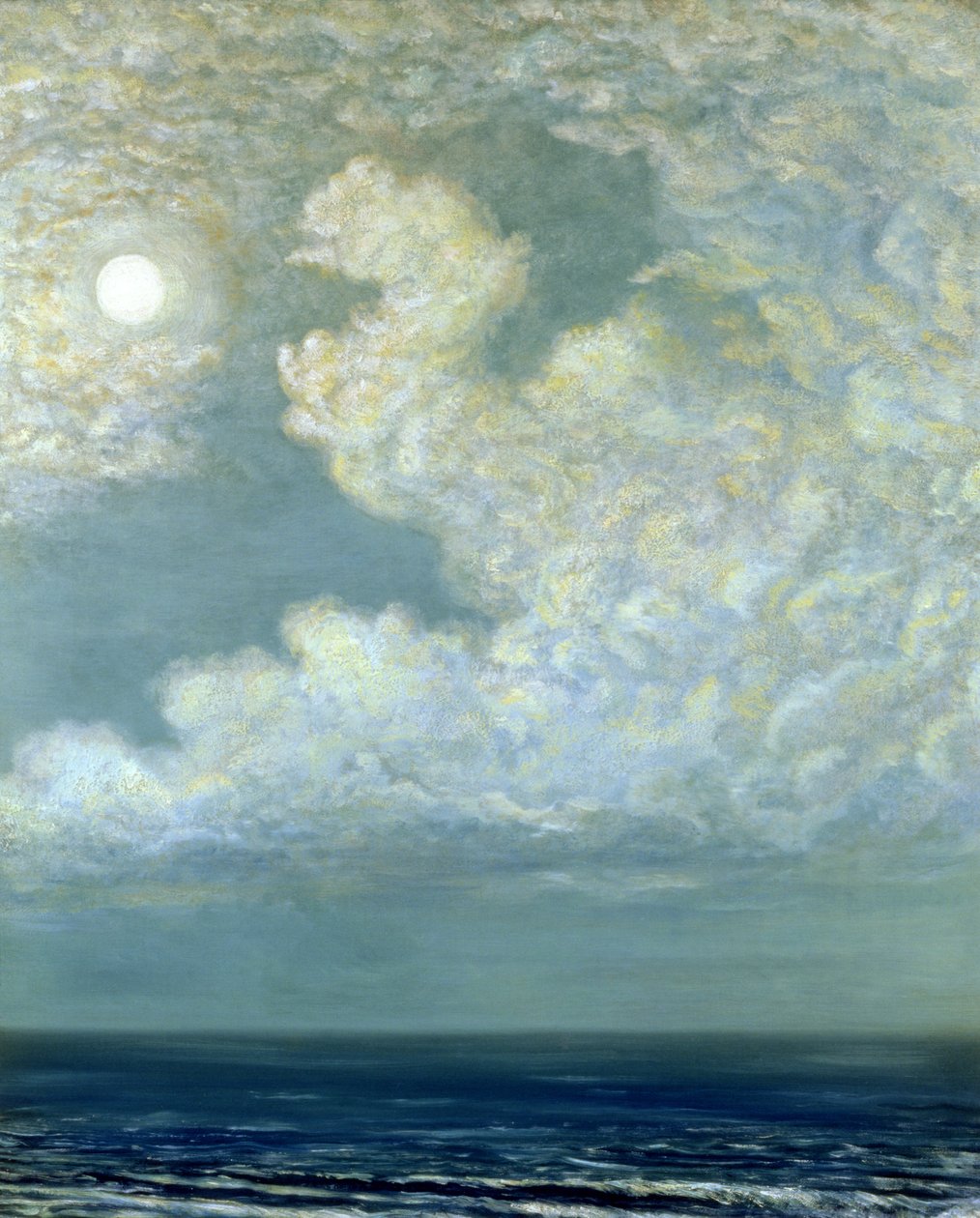 Hav och moln av William Blake Richmond
