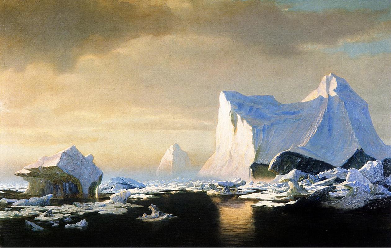 Isberg, 1882 av William Bradford