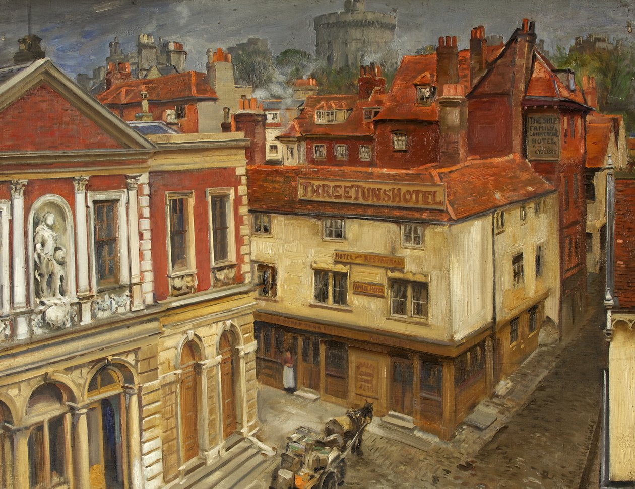Gamla rådhuset, Windsor av William Bruce Ellis Ranken