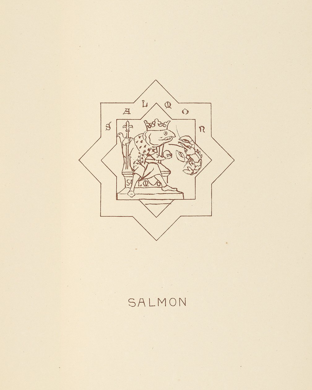Salmon, 1878 av William Burges