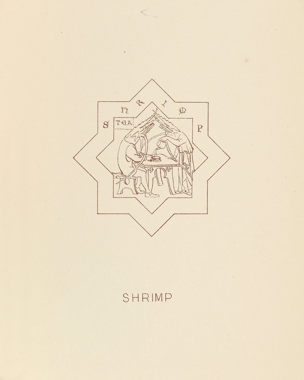Räkor, 1878 av William Burges