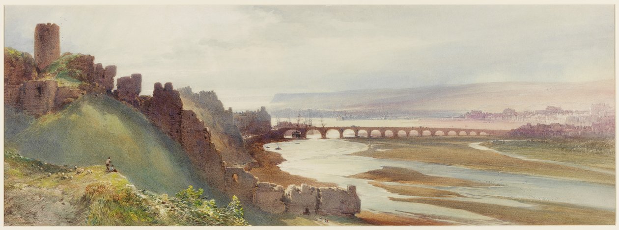 Berwick upon Tweed (kroppsfärg) av William Callow