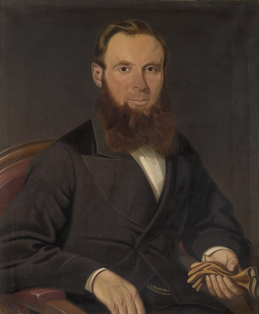 Porträtt av en man, 1873 av William Chapman