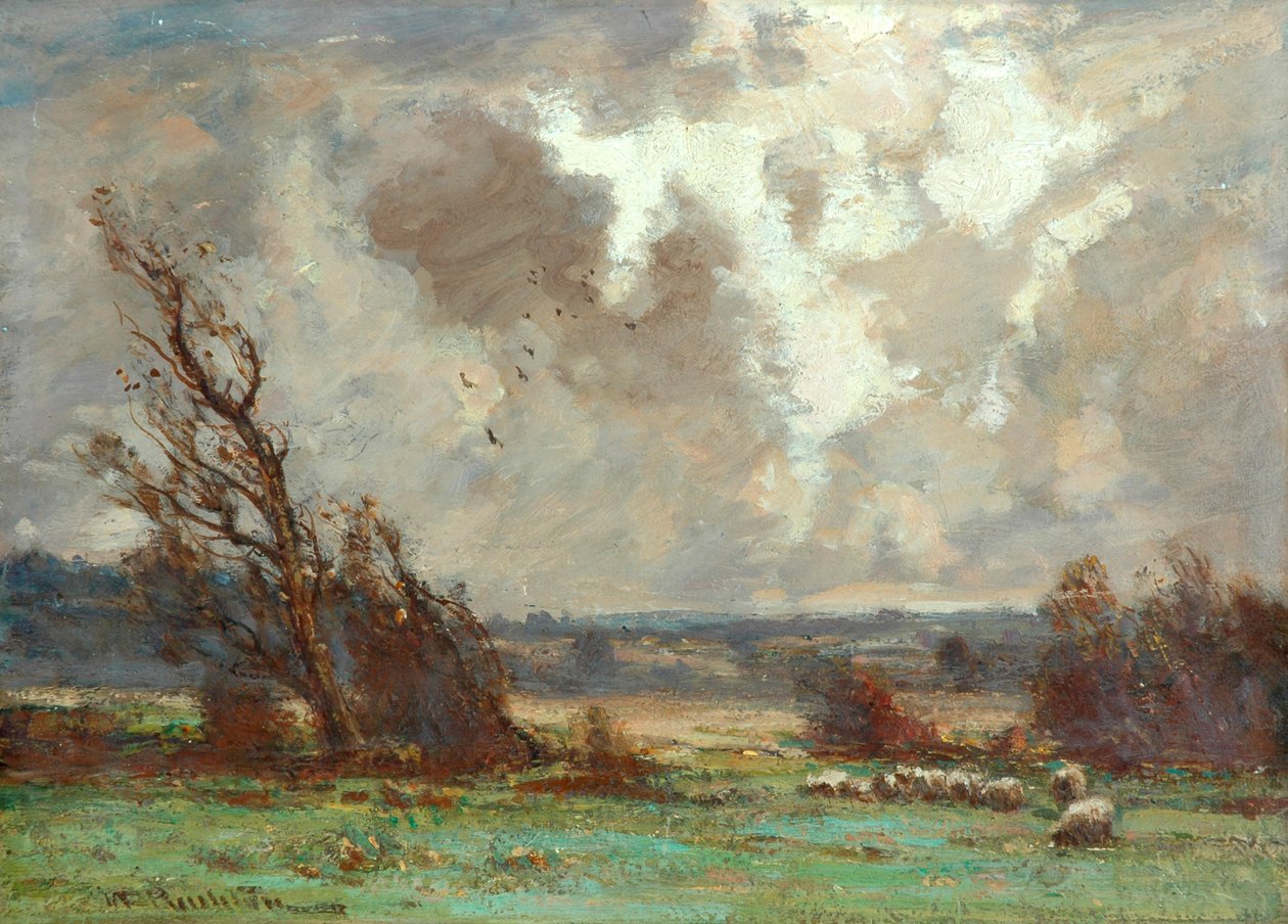 Att korsa Wolds och möta himlen av William Charles Rushton
