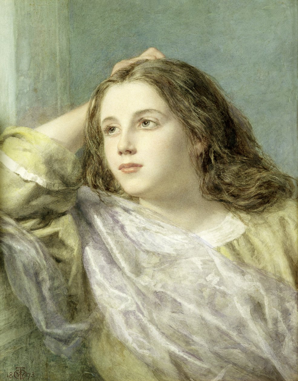 Meditation, 1873 av William Dobson