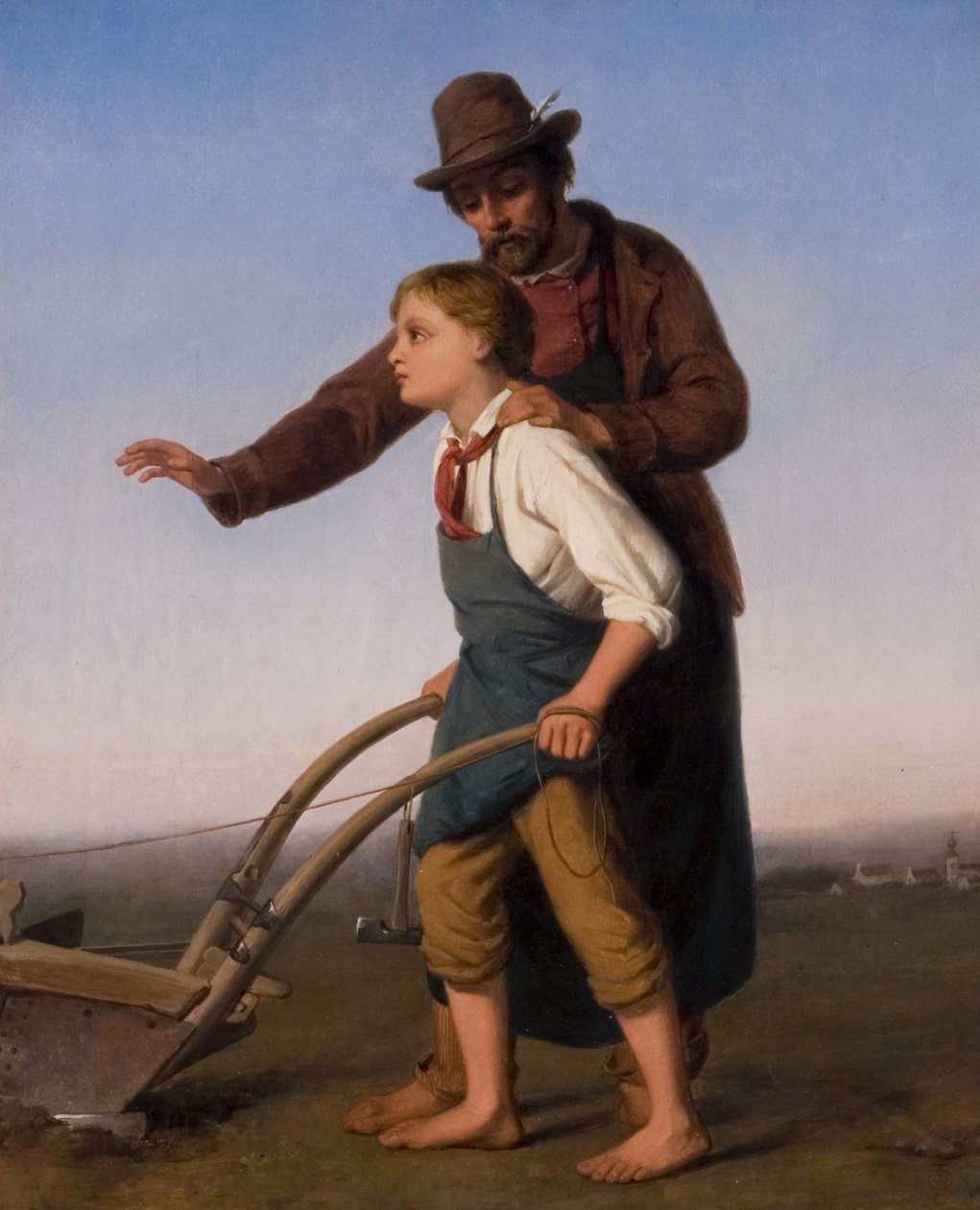 Träna upp ett barn på den väg han borde gå, c.1861 av William Dobson