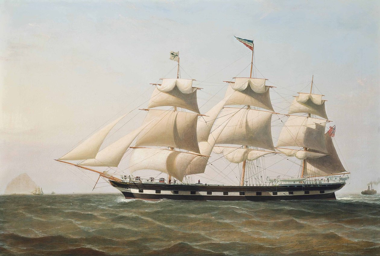 Det fullriggade skeppet av William Clark