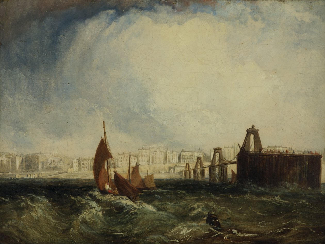 Brighton från havet av Clarkson Frederick Stanfield